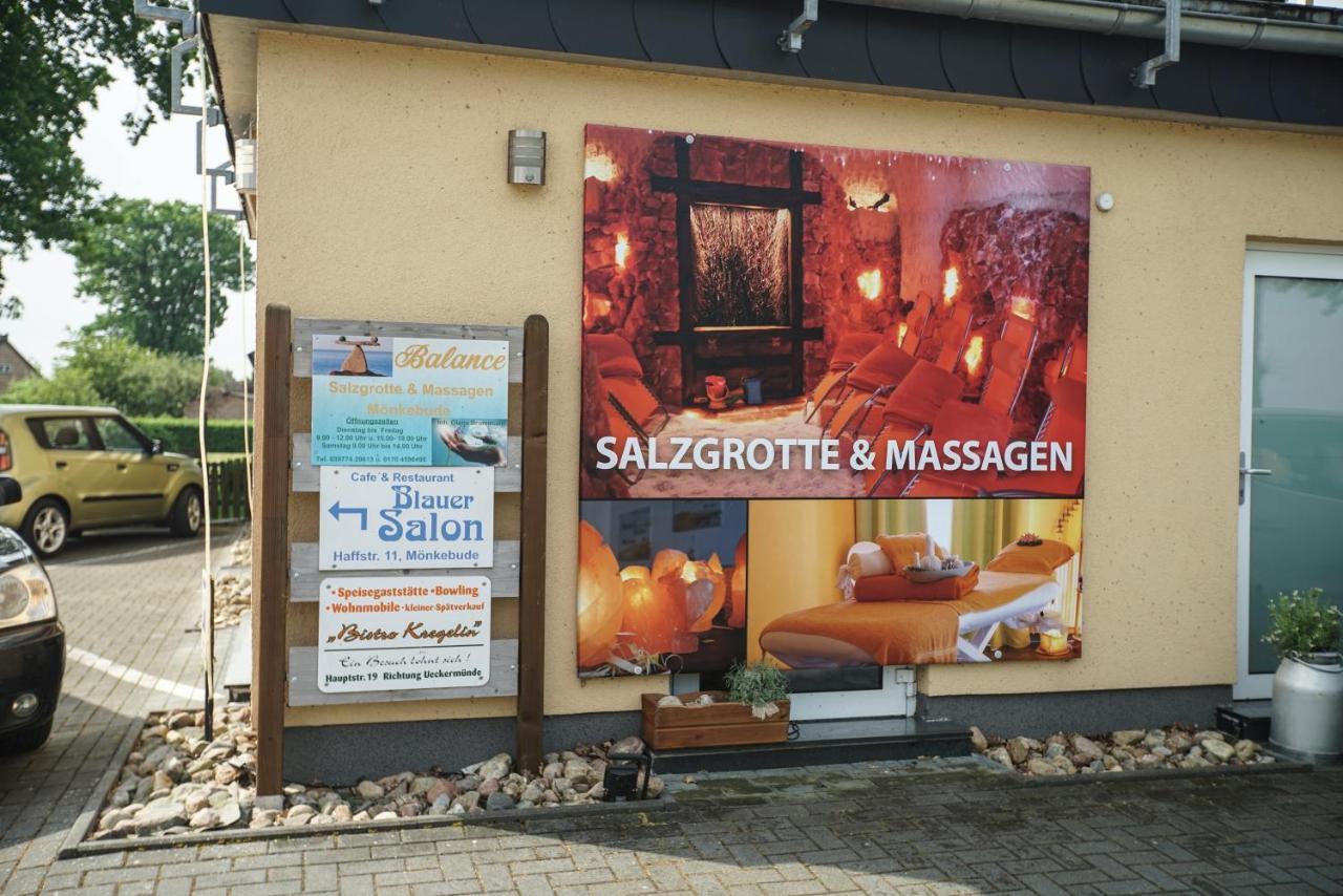Villa Stettiner Haff Nebengebaeude Mönkebude Exterior foto